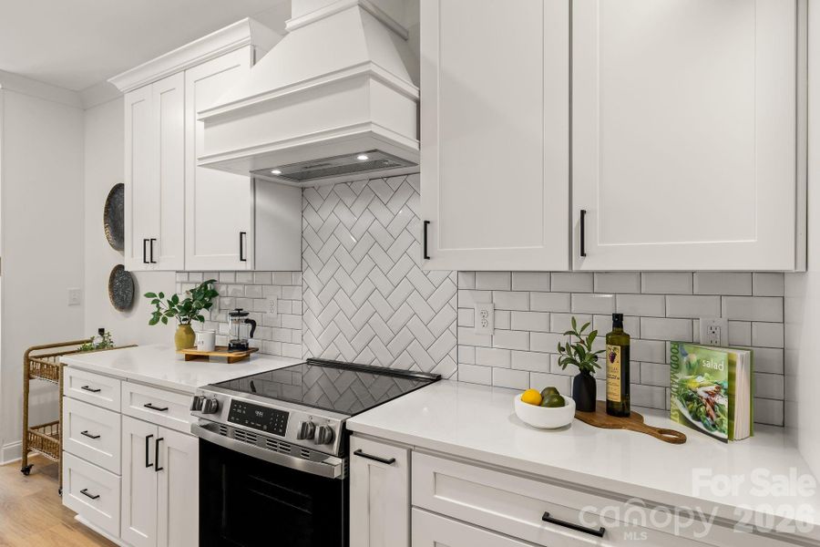 Furnished interior view inside a new home in , Charlotte (Image 32).