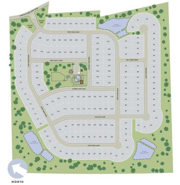 Image 35 of a home in Parkside at Grayson.