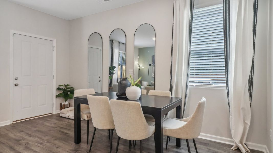 Furnished interior view inside a new home in Wellington Park, Lithonia (Image 15).