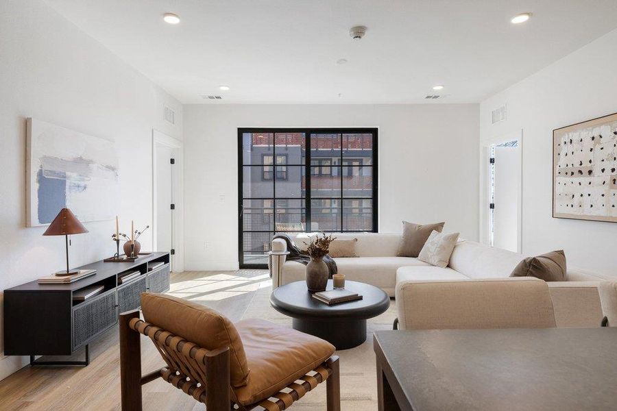 Furnished interior view inside a new home in , Austin (Image 8).