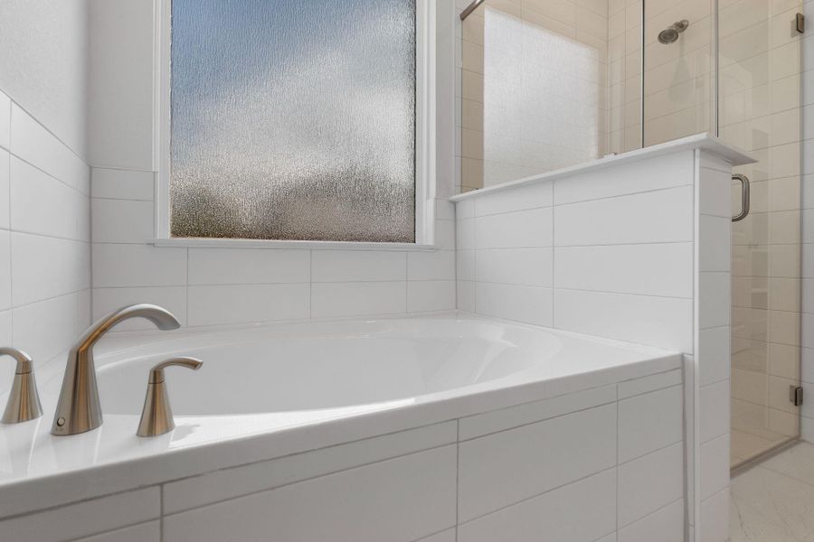 Garden Tub in Primary Bath Garden Tub in Primary Bath