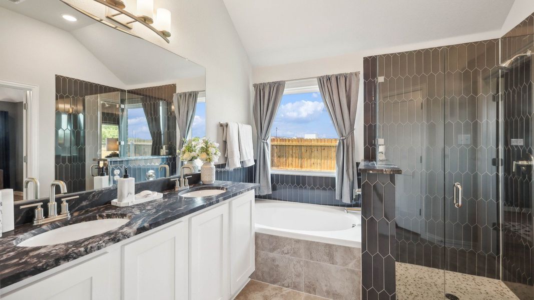 Representative Photo: Laurel Floor Plan Primary Bathroom Representative Photo: Laurel Floor Plan Primary Bathroom