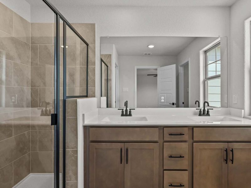 Representative furnished interior of a home built from the The Florence B by Davidson Homes LLC in Cedar Heights, San Antonio (Image 11).
