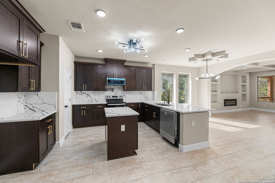 Furnished interior view inside a new home in , San Antonio (Image 6). Furnished interior view inside a new home in , San Antonio (Image 6).
