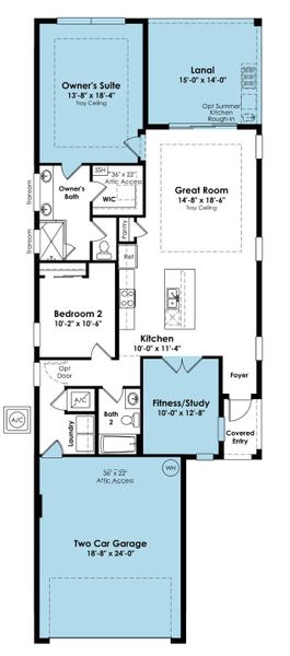 2D floor plan layout of this home in Rivella, Port St. Lucie, FL (Image 5). 2D floor plan layout of this home in Rivella, Port St. Lucie, FL (Image 5).