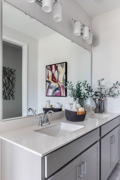 Furnished interior view inside a new home in Fifteen 15 Cannon, Charlotte (Image 16).