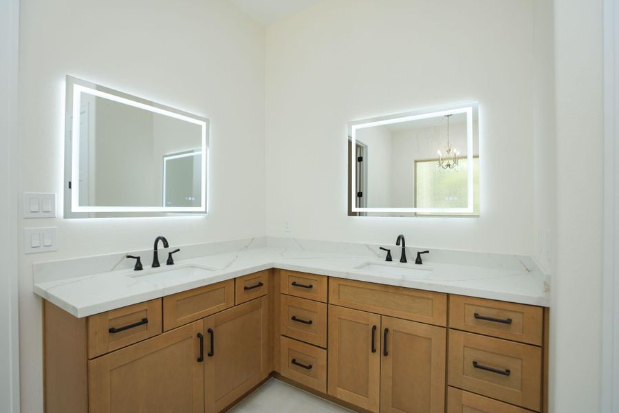 Furnished interior view inside a new home in , Magnolia (Image 6).