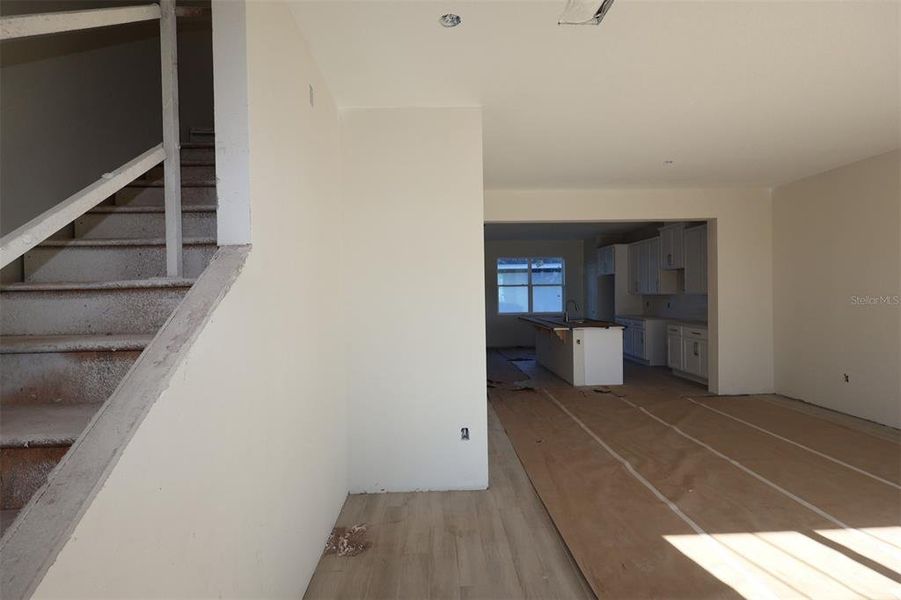 In-progress construction of a new home in Center Lake on the Park, St. Cloud, FL (Image 11).