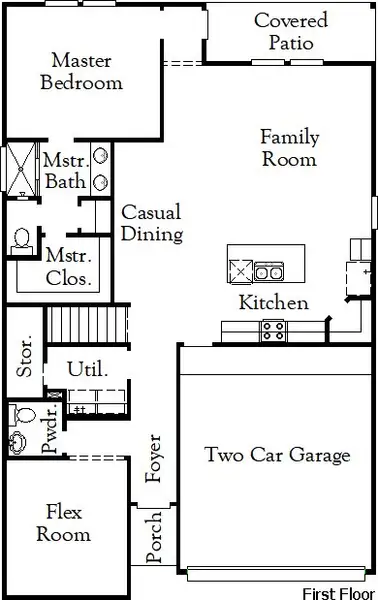 2D floor plan layout of this home in Beacon Point at Lago Mar, Texas City, TX (Image 2). 2D floor plan layout of this home in Beacon Point at Lago Mar, Texas City, TX (Image 2).