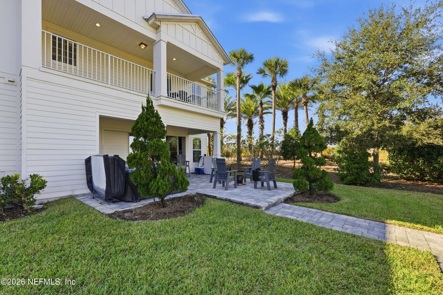 Exterior details and patio area of a home in , St. Johns (Image 4).