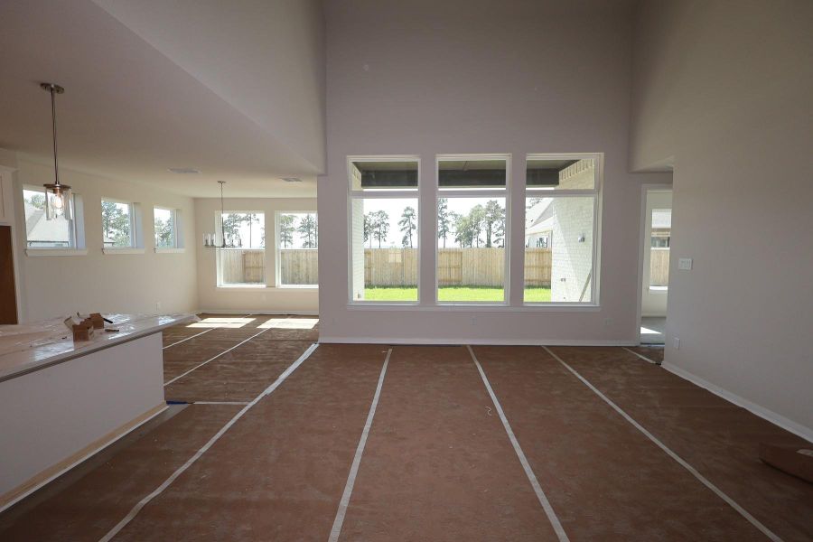 In-progress construction of a new home in Sundance Cove Lakeside - Overlook View Collection, Crosby, TX (Image 10).