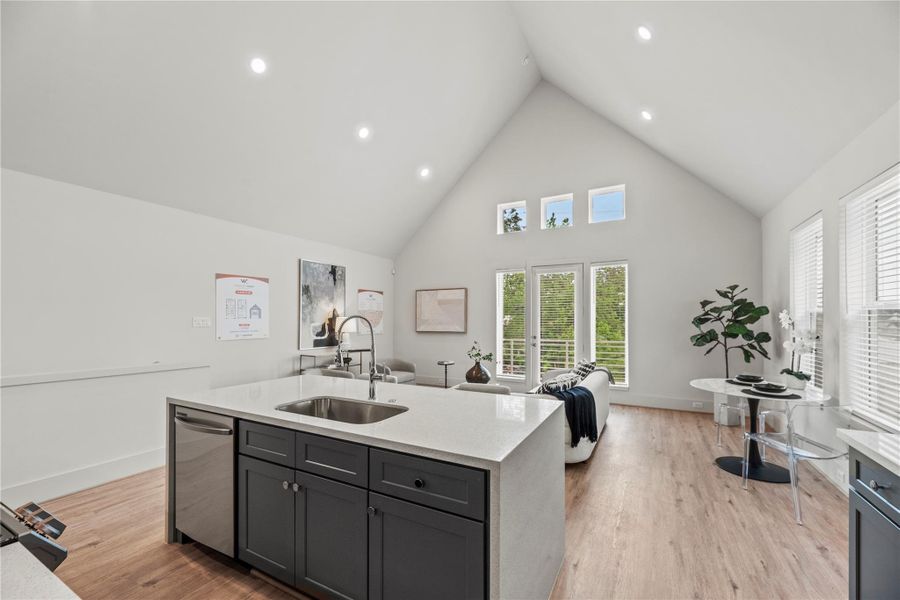Furnished interior view inside a new home in Wheatley Court, Houston (Image 12).