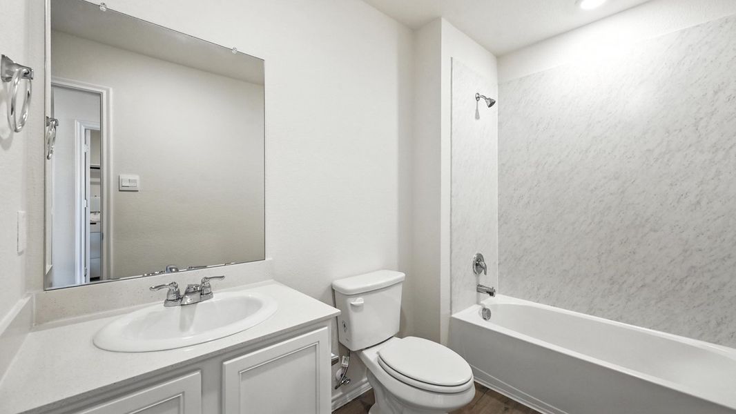 Furnished interior view inside a new home in Wildcat Ranch, Crandall (Image 9).
