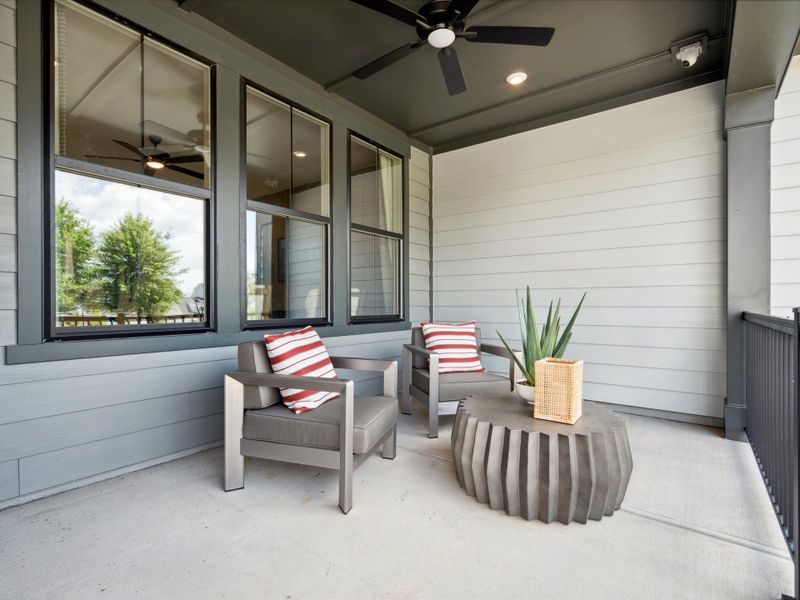Exterior details and patio area of a home in Seven Oaks, Belmont (Image 24). Exterior details and patio area of a home in Seven Oaks, Belmont (Image 24).