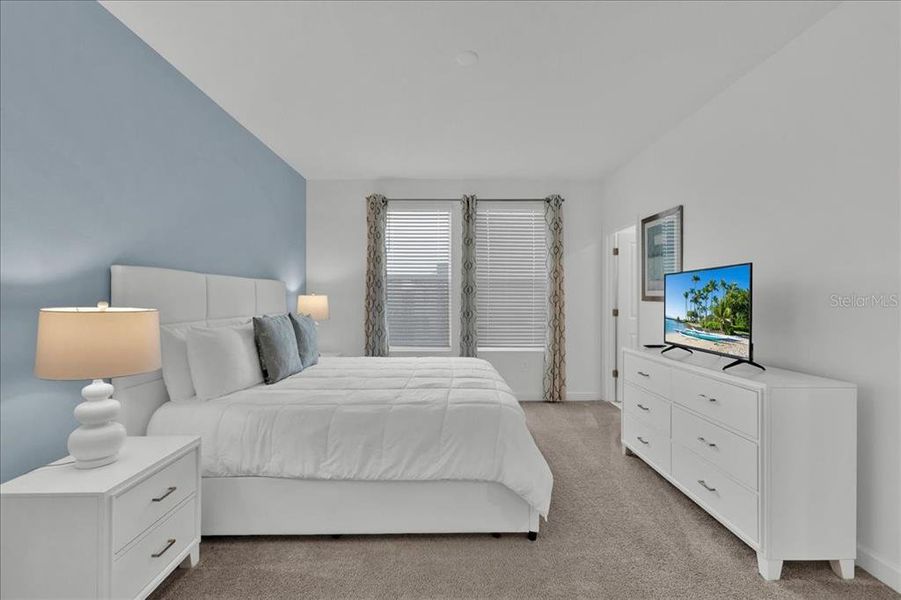 Furnished interior view inside a new home in , Davenport (Image 12).