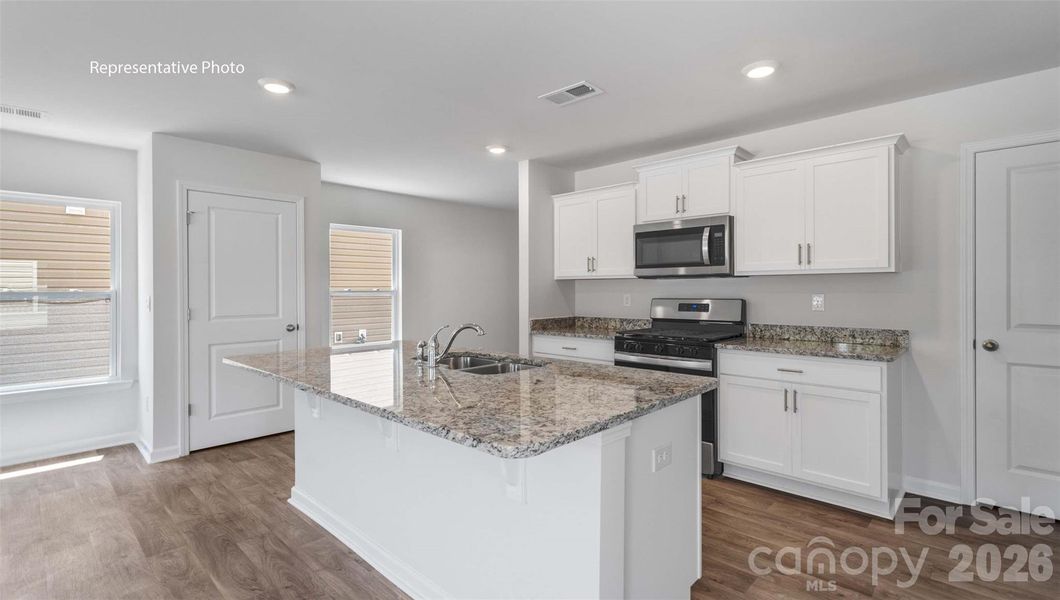 Furnished interior view inside a new home in Clark Creek Landing, Lincolnton (Image 5).