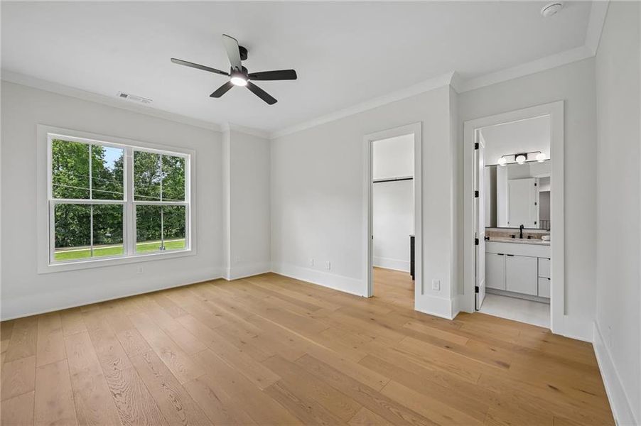 Spacious, unfurnished interior of a new home in , Buford (Image 36).