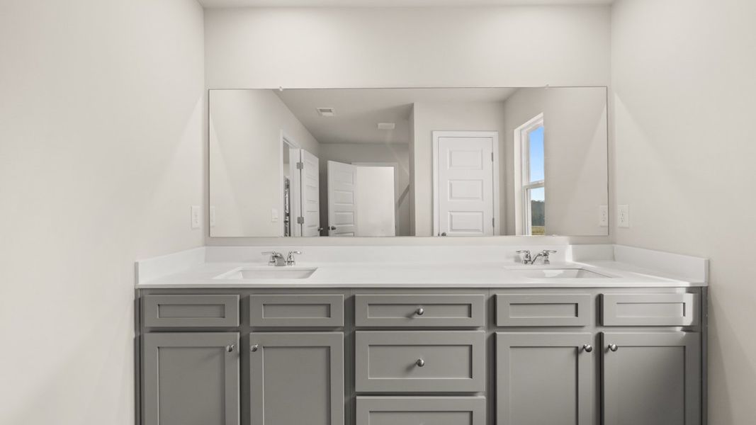 Furnished interior view inside a new home in Brookland Commons, Monroe (Image 7).