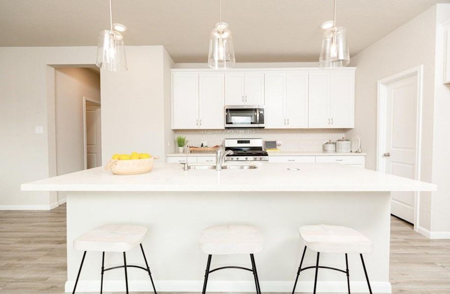 Furnished interior view inside a new home in Montgomery Ridge: Founders Collection, Montgomery (Image 2).