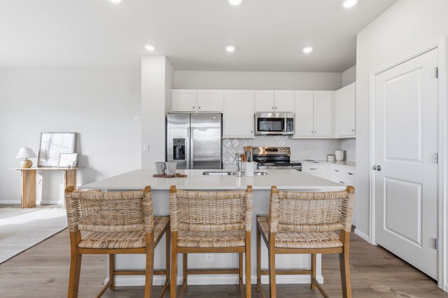 Furnished interior view inside a new home in Windler, Aurora (Image 5).