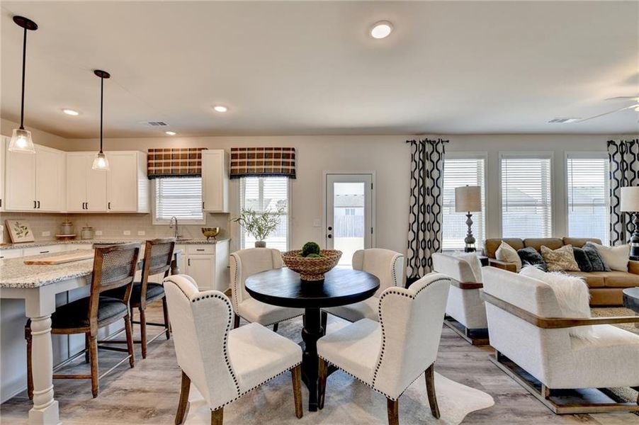 Furnished interior view inside a new home in , Auburn (Image 33).