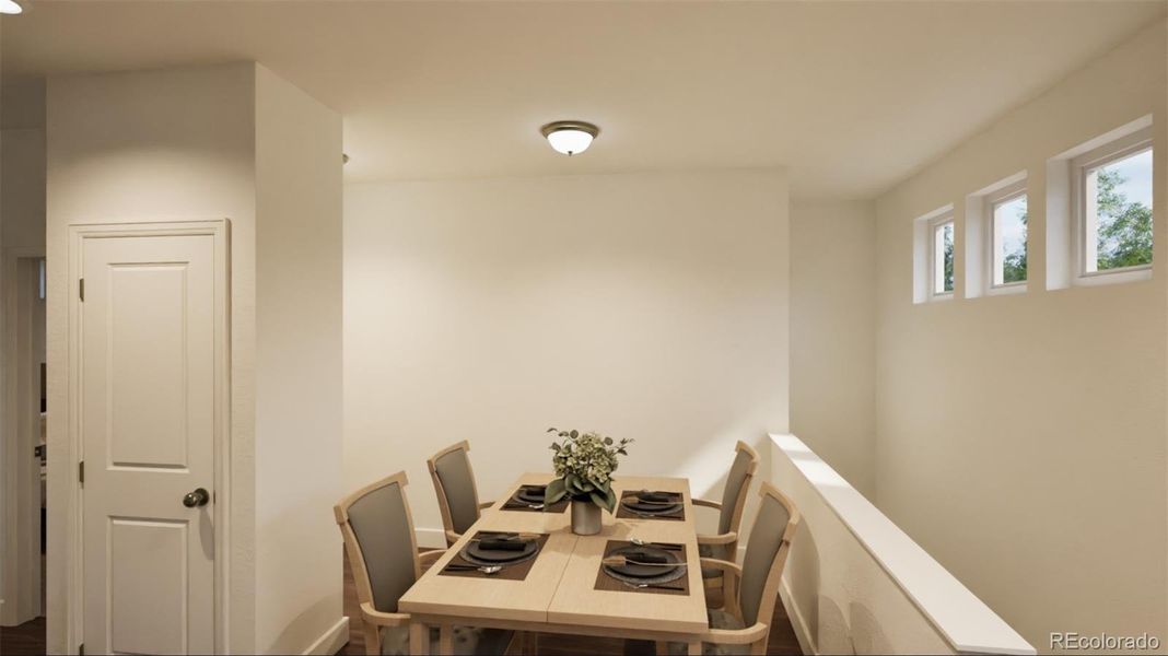 Furnished interior view inside a new home in Green Valley Ranch, Aurora (Image 2).