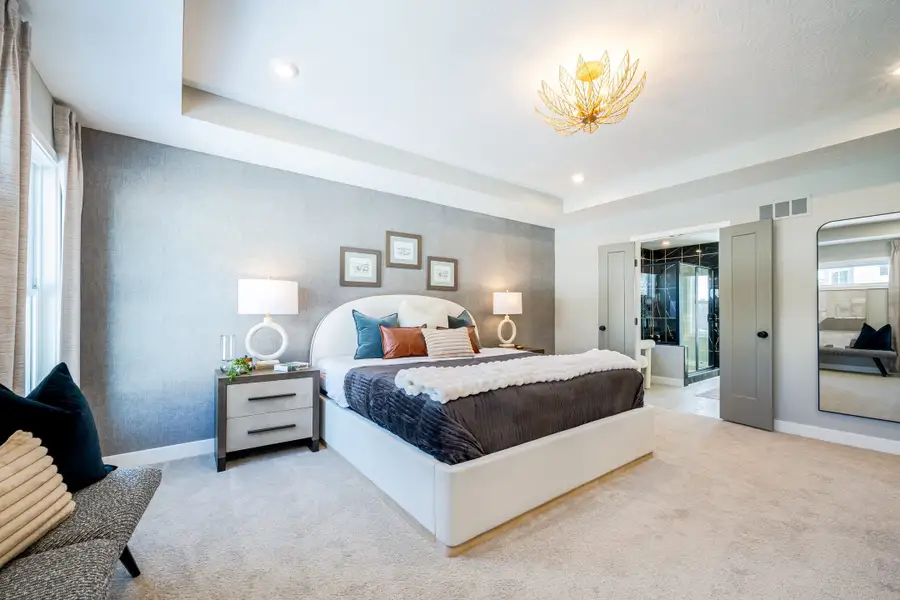 Representative furnished interior of a home built from the Wyatt by Fischer Homes in Leeland Farms, Fuquay Varina (Image 20). Representative furnished interior of a home built from the Wyatt by Fischer Homes in Leeland Farms, Fuquay Varina (Image 20).
