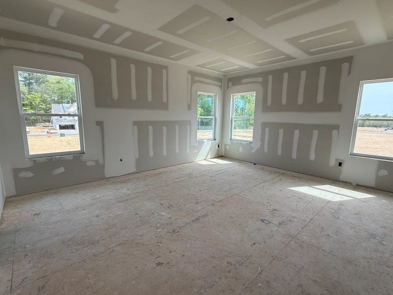 In-progress construction of a new home in The Point, Rolesville, NC (Image 14).