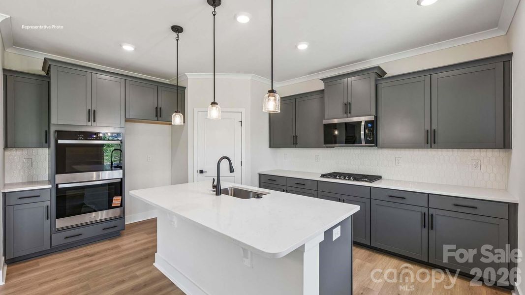 Furnished interior view inside a new home in Avalon of Gastonia, Gastonia (Image 17).