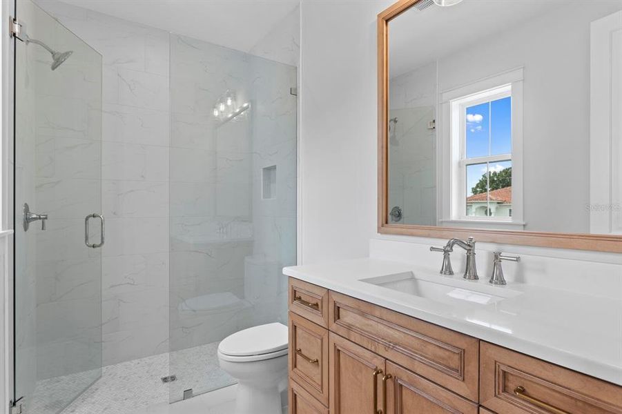 Furnished interior view inside a new home in , Tampa (Image 50).