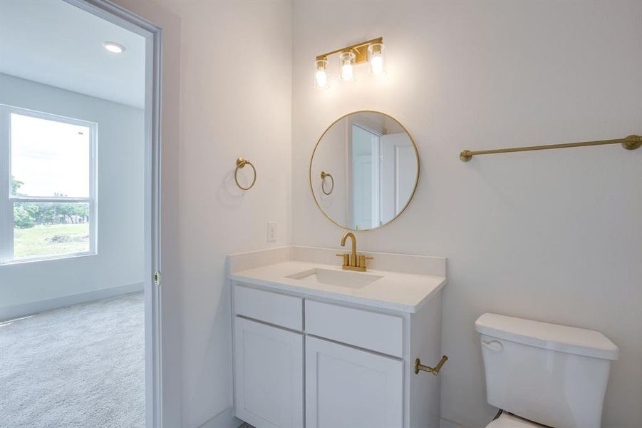 Furnished interior view inside a new home in , Sunset (Image 10).