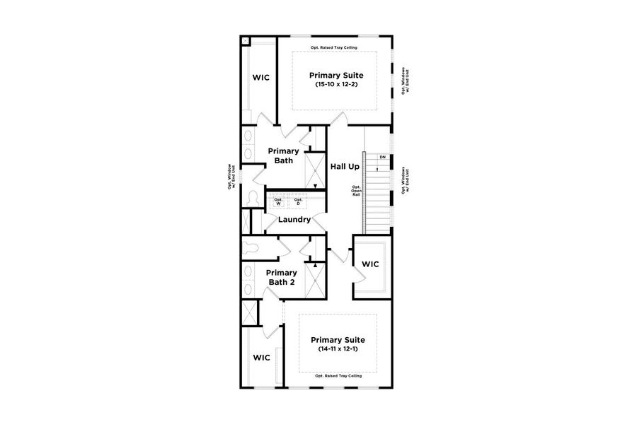 2D floor plan layout for the Mitchell by DRB Homes in Avery Landing, McDonough, GA (Image 4). 2D floor plan layout for the Mitchell by DRB Homes in Avery Landing, McDonough, GA (Image 4).