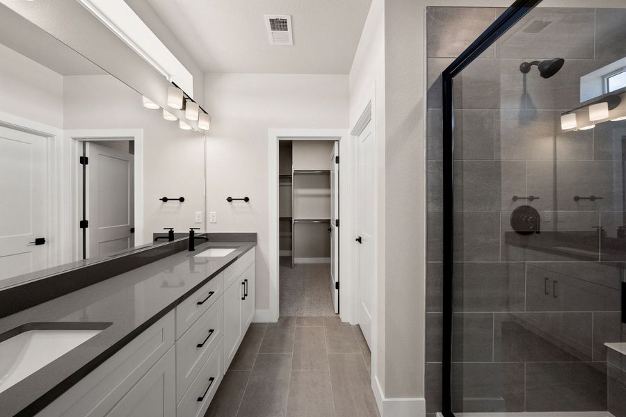 Furnished interior view inside a new home in Trumark Homes at Sterling Ranch, Littleton (Image 10).