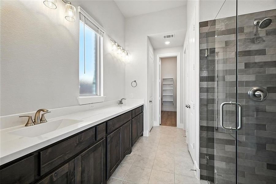 Furnished interior view inside a new home in The Parks at Wilson Creek: 50ft. lots, Celina (Image 12). Furnished interior view inside a new home in The Parks at Wilson Creek: 50ft. lots, Celina (Image 12).