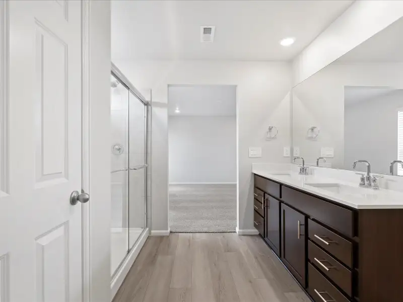 Furnished interior view inside a new home in Paint Brush Hills, Peyton (Image 5).