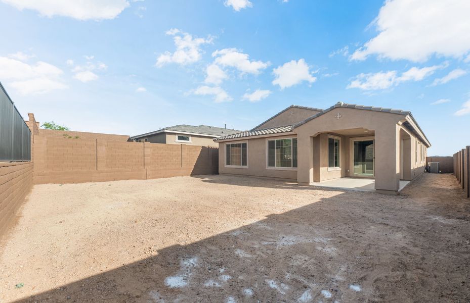 Exterior details and patio area of a home in Foothills at Northpointe, Peoria (Image 3).