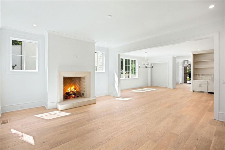 Spacious, unfurnished interior of a new home in , Atlanta (Image 17).