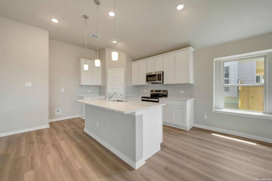 Furnished interior view inside a new home in Greenspoint Heights, Seguin (Image 6).