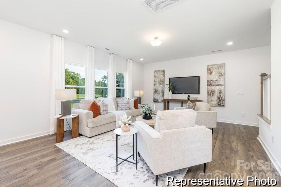 Furnished interior view inside a new home in Autumn Ridge, High Shoals (Image 4).