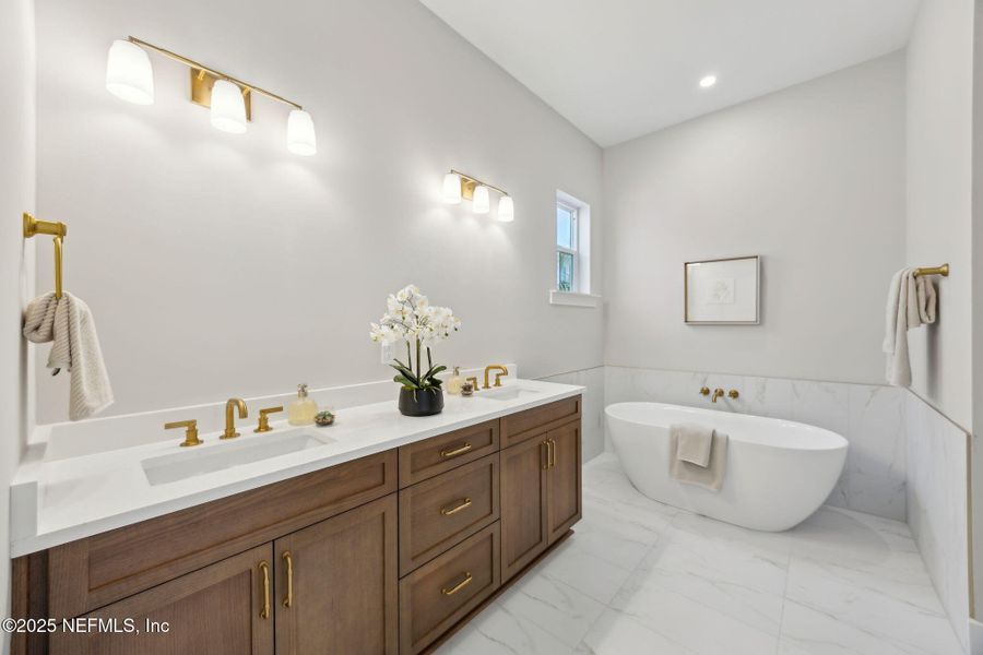 Furnished interior view inside a new home in , Fernandina Beach (Image 7). Furnished interior view inside a new home in , Fernandina Beach (Image 7).