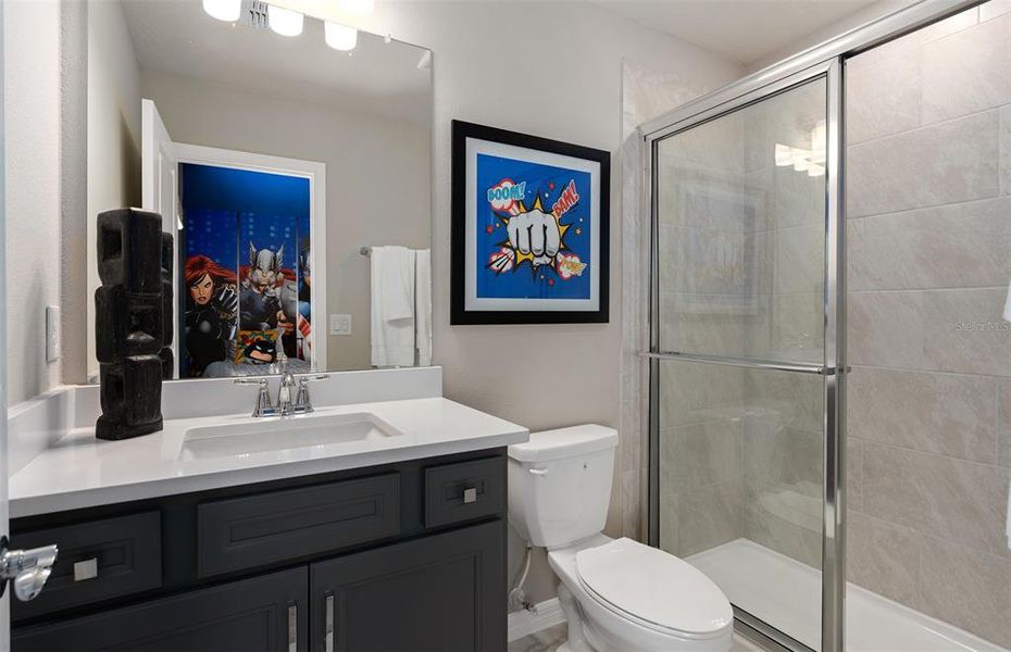 Furnished interior view inside a new home in Windsor Cay Resort, Clermont (Image 32).