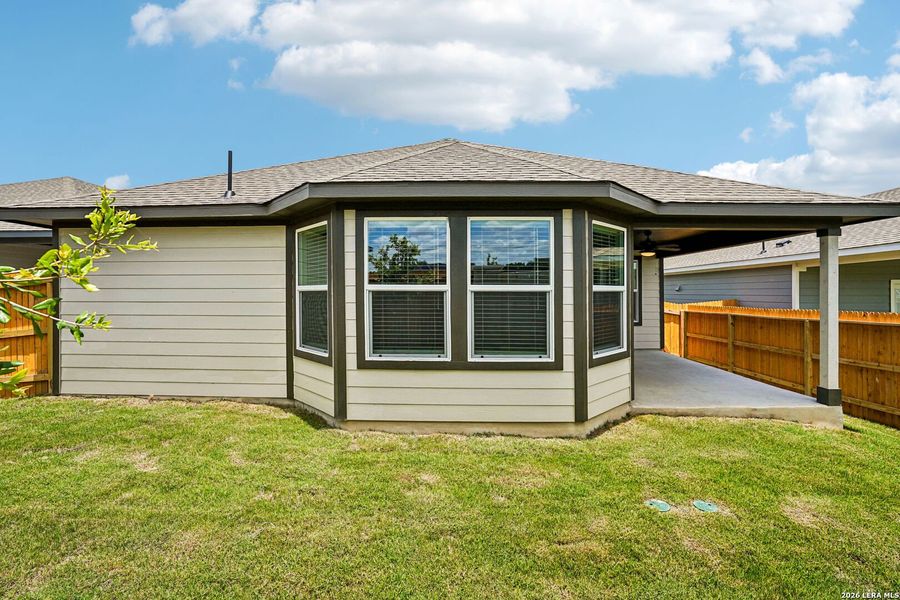 Exterior details and patio area of a home in Stetson Ridge, Marion (Image 28).