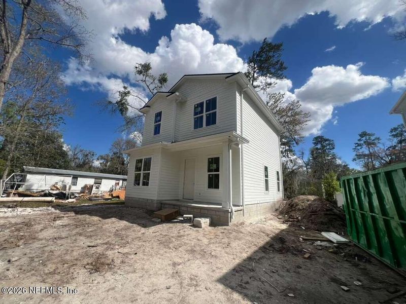 In-progress construction of a new home in , Jacksonville, FL (Image 7).