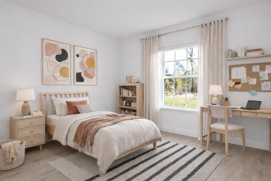 Furnished interior view inside a new home in , Citrus Springs (Image 9).