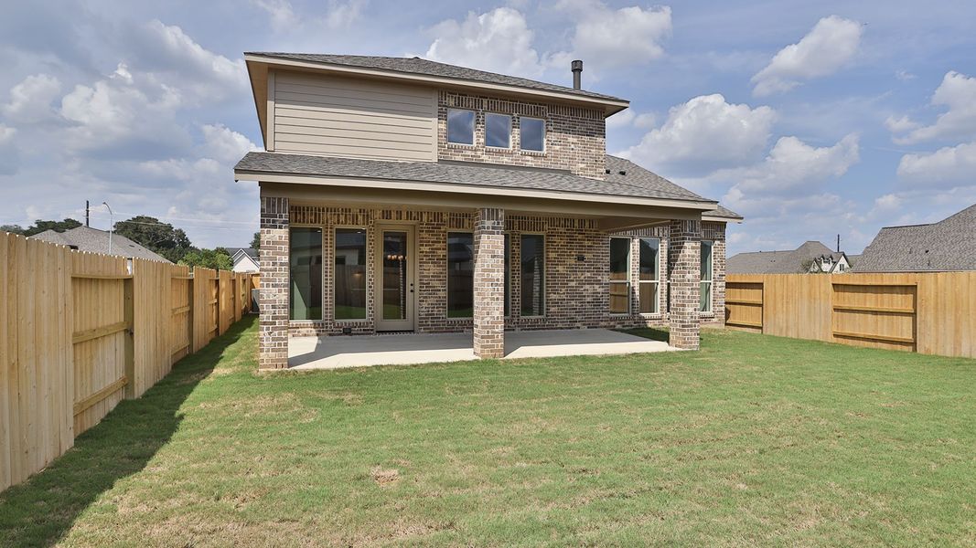 Exterior details and patio area of a home in Everly, Hockley (Image 3).
