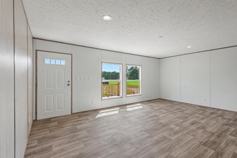 Spacious, unfurnished interior of a new home in , Santee (Image 11). Spacious, unfurnished interior of a new home in , Santee (Image 11).