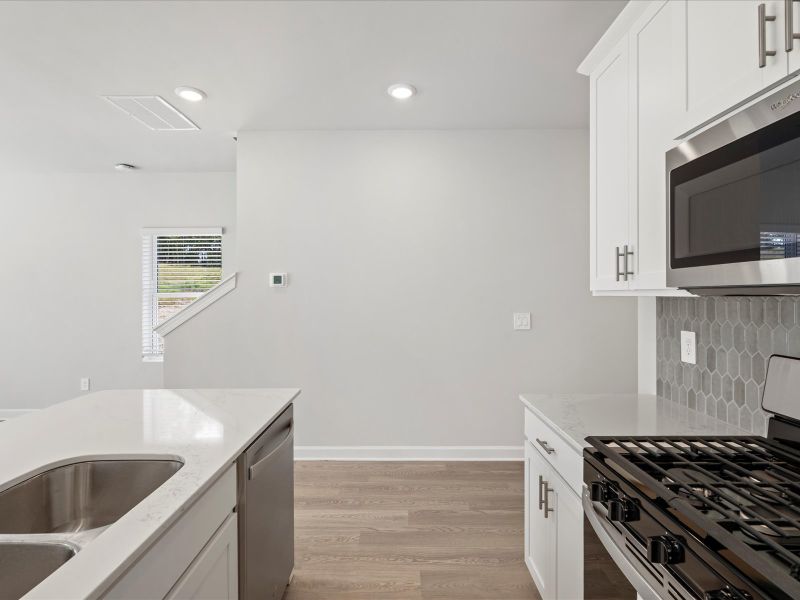 Furnished interior view inside a new home in Valentine Townes, Greer (Image 5).