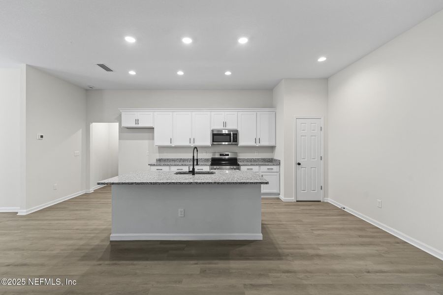 Furnished interior view inside a new home in , Jacksonville (Image 7). Furnished interior view inside a new home in , Jacksonville (Image 7).