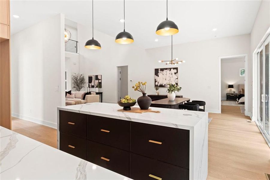 Furnished interior view inside a new home in , Fairburn (Image 49).