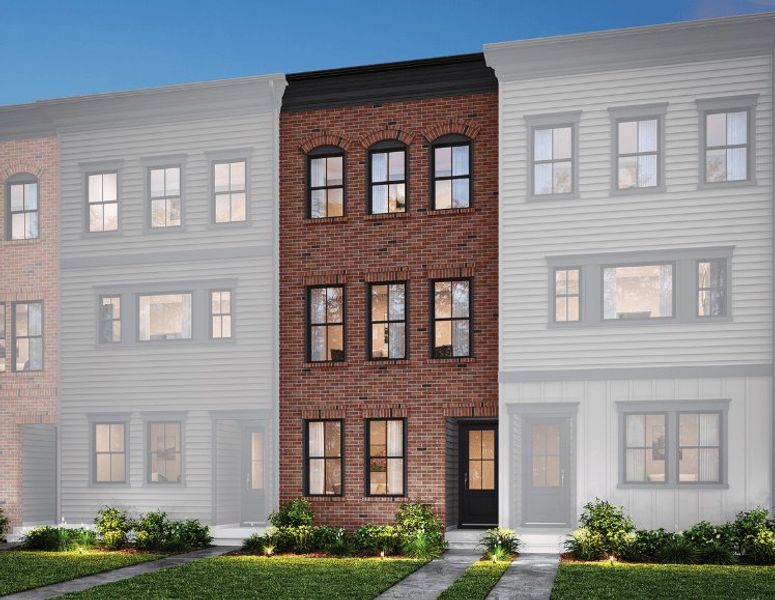 Representative condo home associated with the Hudson by Tri Pointe Homes in Old Town Village, Waxhaw, NC (Image 2).